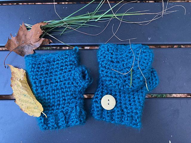 One Stitch Fingerless Gloves