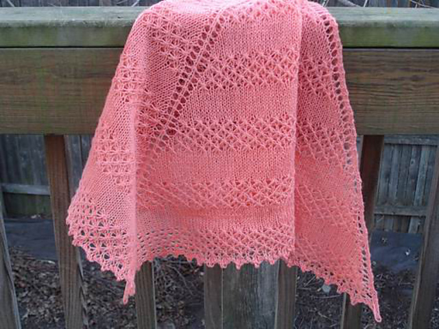 Winter Sparkles Shawl