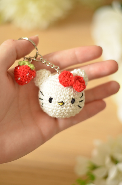 Hello Kitty and Strawberry