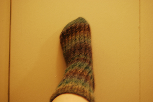 Rotating Rib Sock: a pattern inspired by the YH