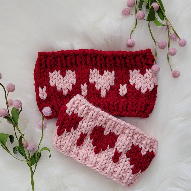 Corazones Headband