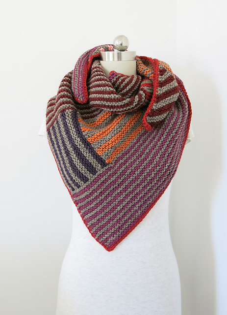 Log Cabin Shawl