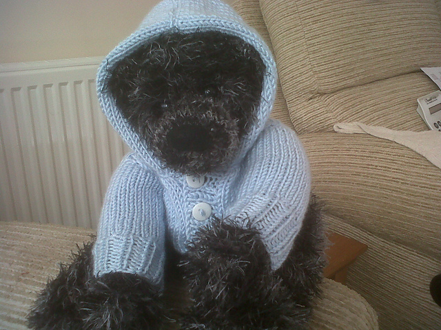 Hooded Jacket to fit Huggable Bear