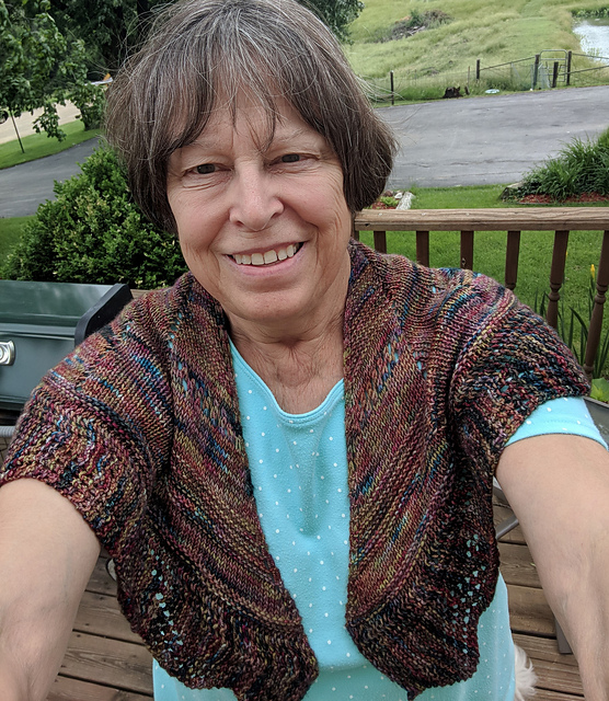 Almost Round Shawlette