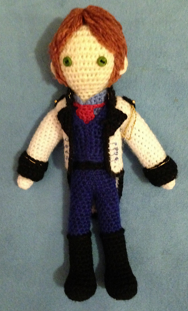 "Hans" Crocheted Doll