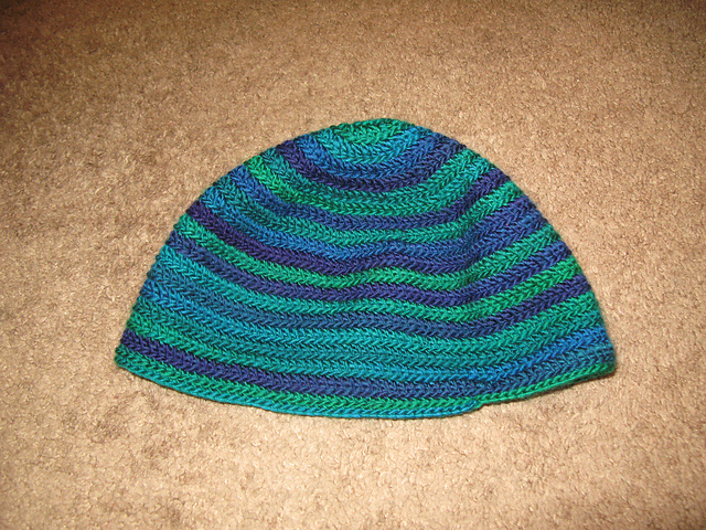 Spiral Ridged Beanie