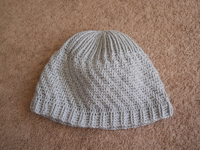 Woven Ribbed Beanie