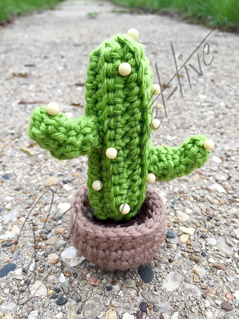 Stuck on You Cactus Pin Cushion/Paper Weight