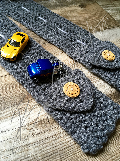 A Track Less Traveled Kid's Activity Scarf