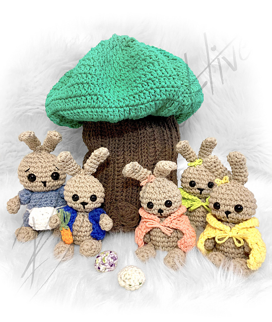 Peter Rabbit Family Play Set