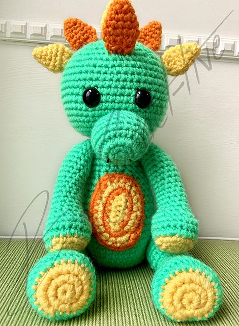 Dunkin the Dino a Slumber Pet Set