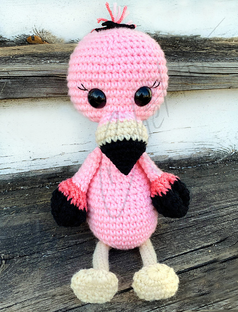 Flora the Pink Flamingo