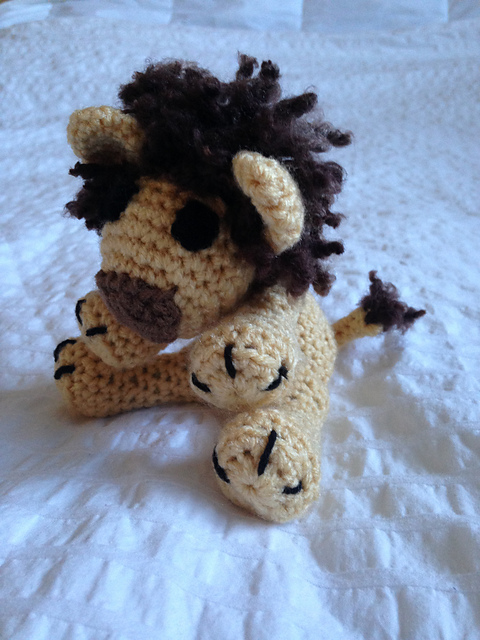 Scrappy the Eco Friendly Lion