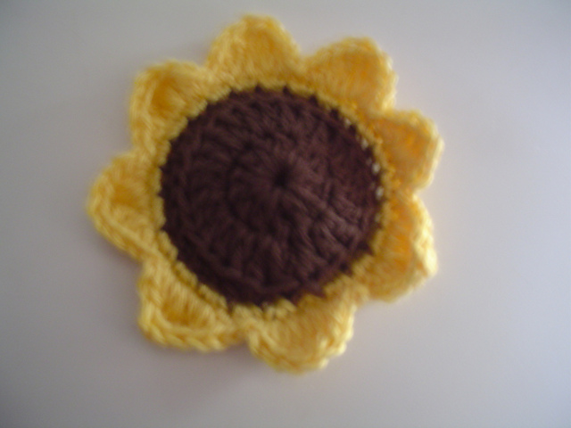 Sunflower Scrubbie