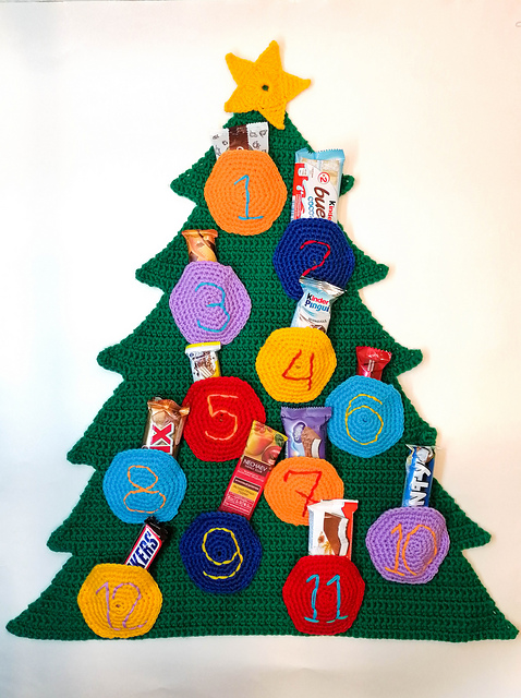 Kids advent calendar 12 days of Christmas