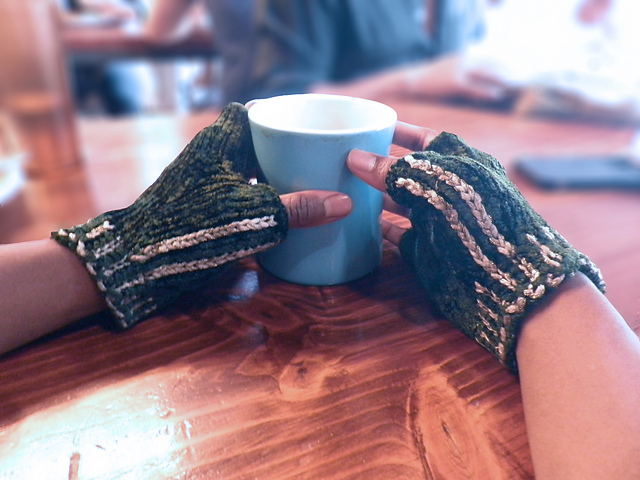 Just a Li'l Romance Fingerless Gloves