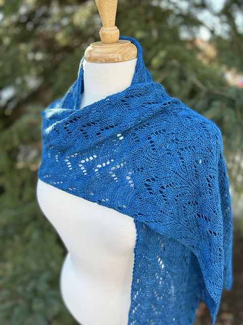 The Chianti vines lace scarf