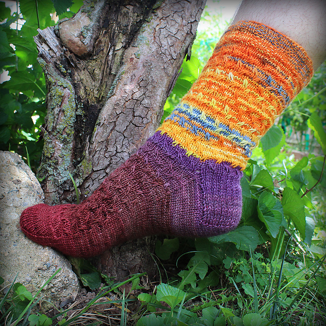 Chickadee Sock