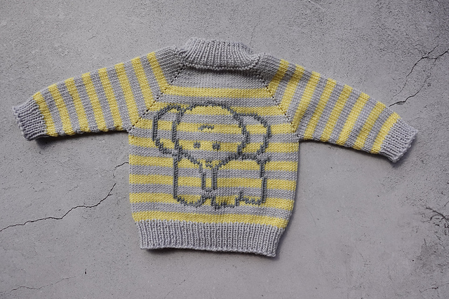 Babypulli/baby sweater *Schnecke*