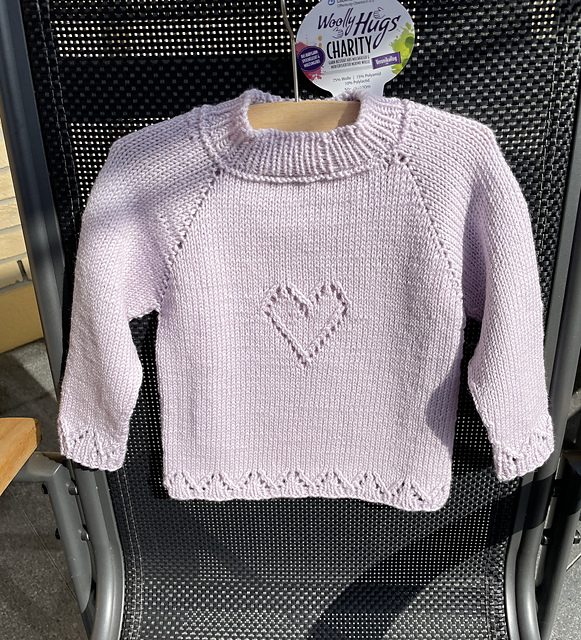 Babypulli/baby sweater *Herz*