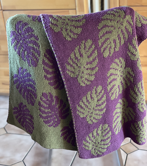 Tuch/shawl *Monsterablätter*