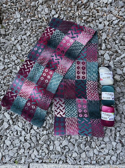 Patchwork Schal *Claudia*