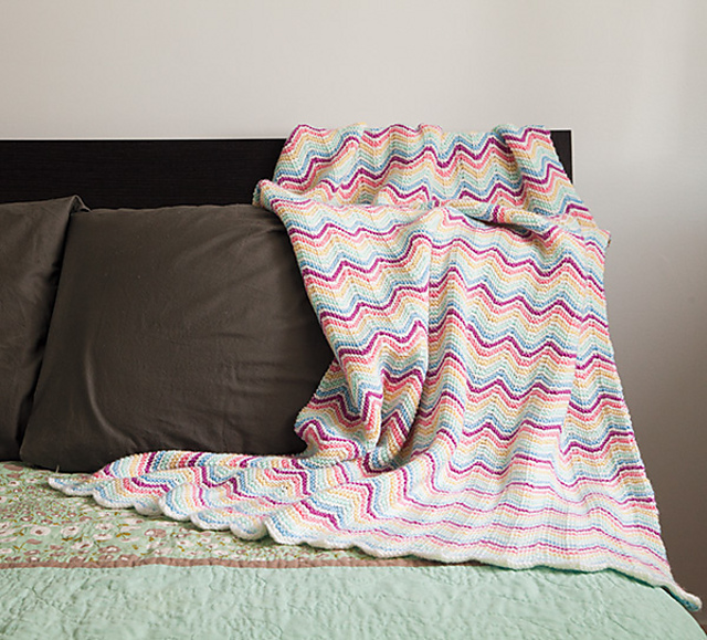 Rainbow Knit Blankie