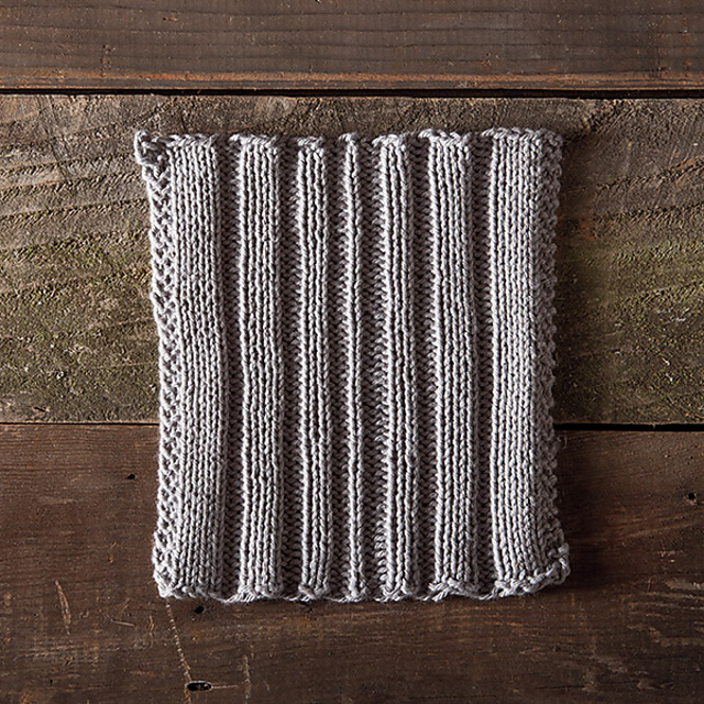 Simple Lines Dishcloth