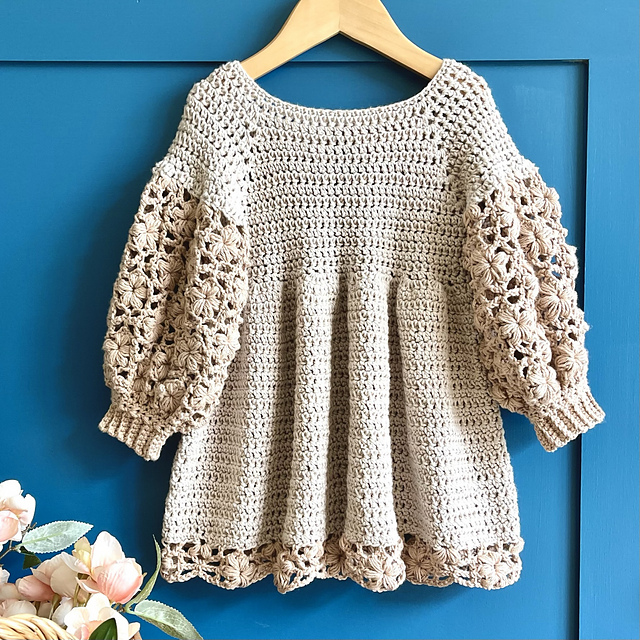 crochet dress pattern ravelry Ravelry: The Fleur Dress pattern by Karen Petry
