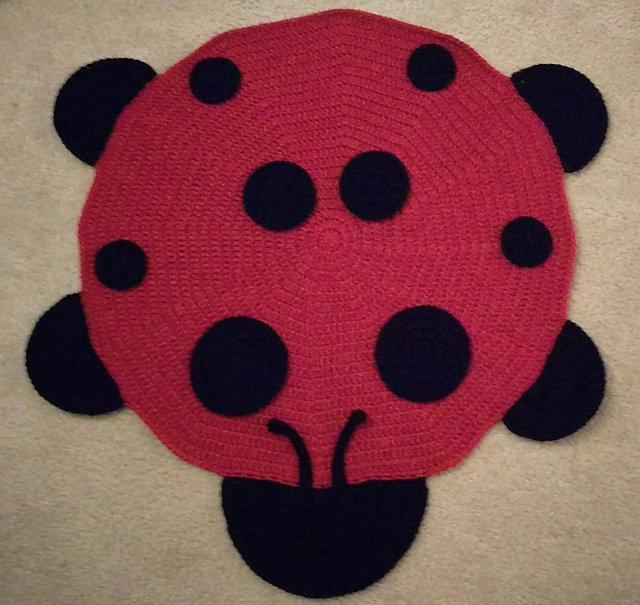 Lady Bug Security Blanket