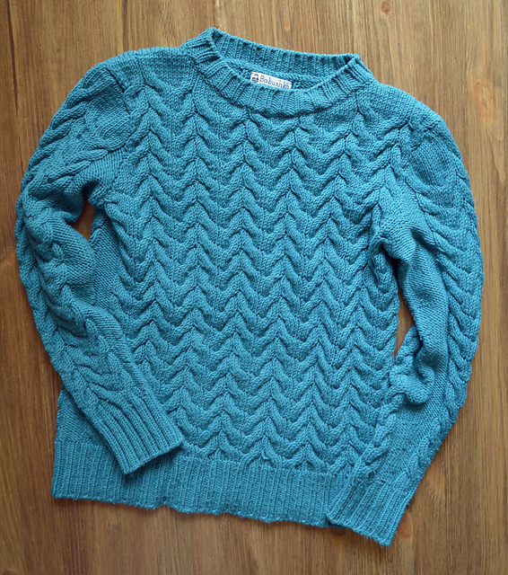 Sweater Simple Cable