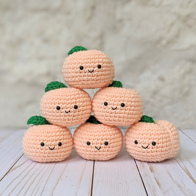 Ravelry: Crochet Peach pattern by BabyCakes Studios