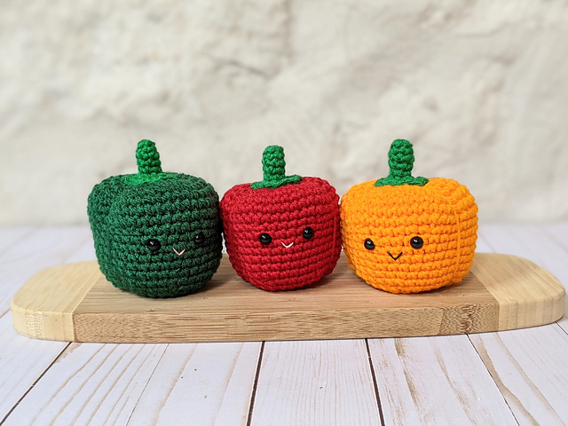 Crochet Bell Pepper