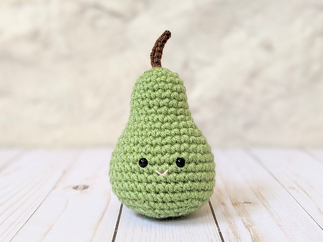 Crochet Pear