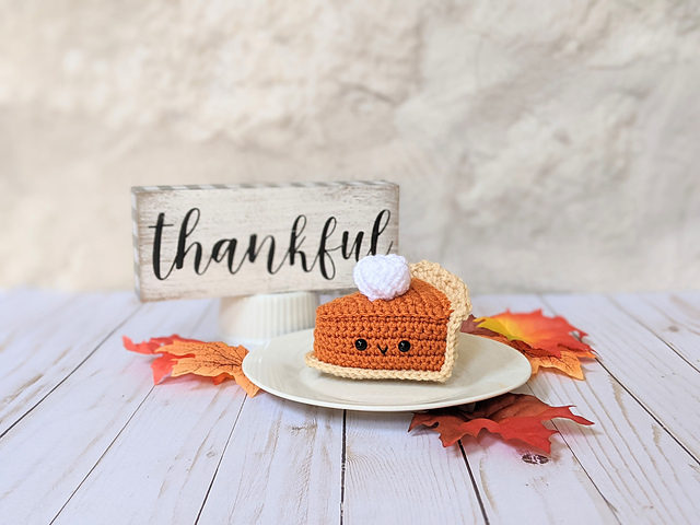 Pumpkin Pie Slice