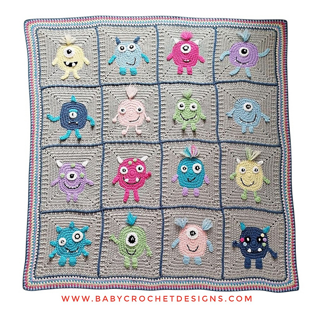 Little Monsters Blanket