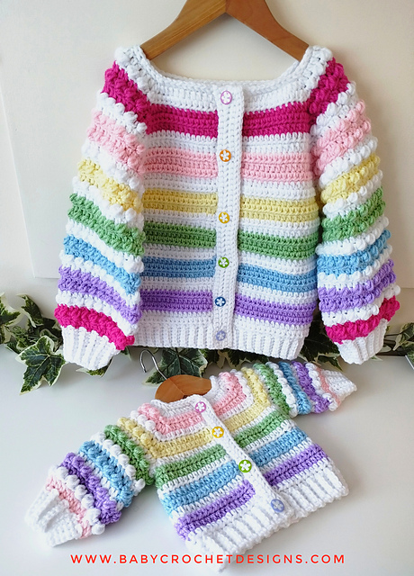 Spring Berry Cardigan