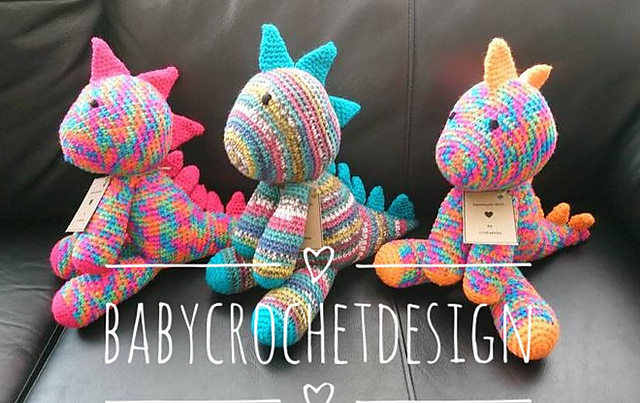 Stegosaurus Dinosaur Amigurumi