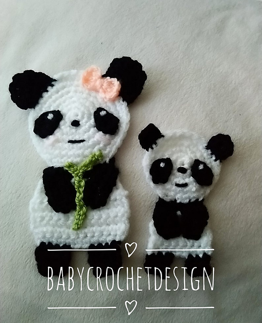 Panda Applique