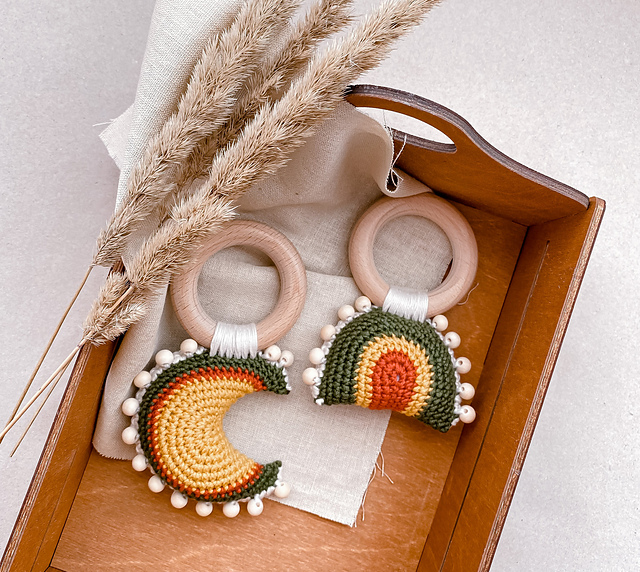 Rattles Rainbow and Moon