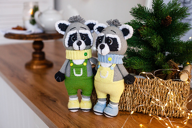 Amigurumi Raccoon Max