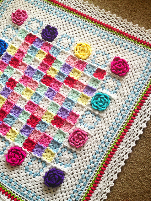 Rosa Fresca Blanket