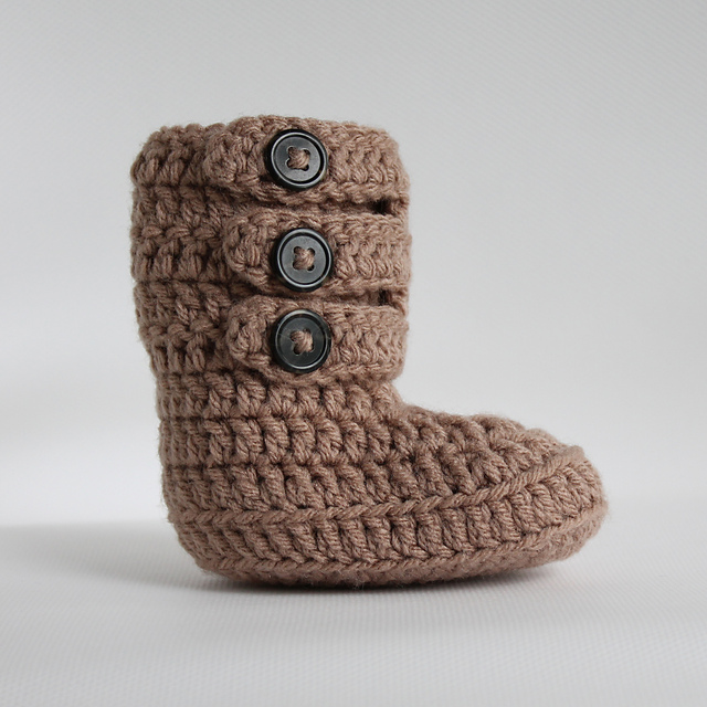 Three Strap Baby Boot