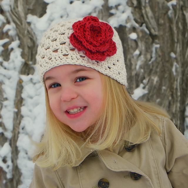 Girls Shell Beanie