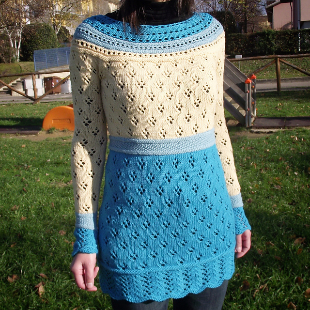 Eyelet Quatrefoil Sweater