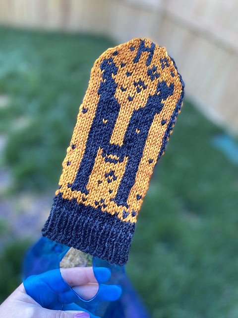 Hufflepuff Pride Mittens