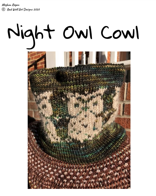 Night Owl Mittens & Cowl