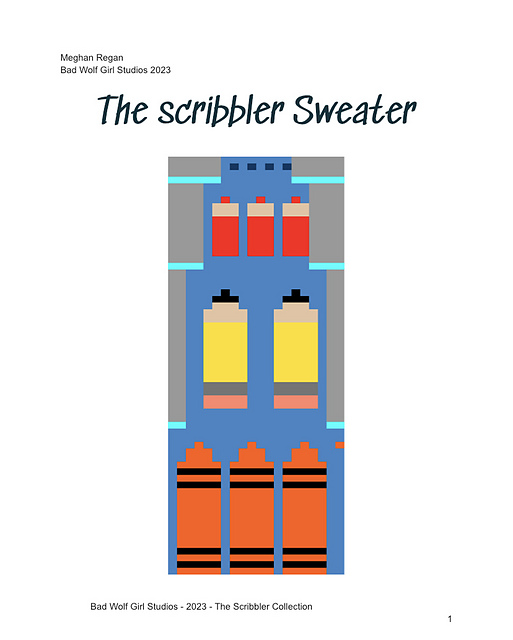 The Scribbler Sweater