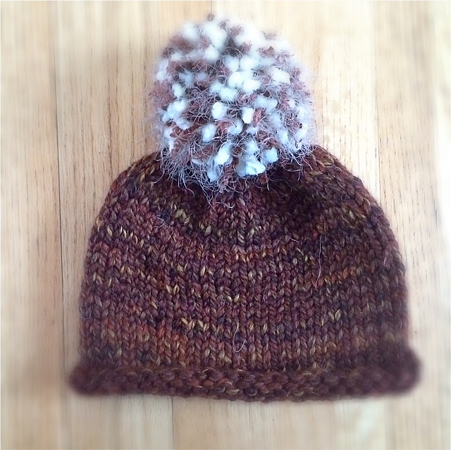 Easy Knit Stitch Hat