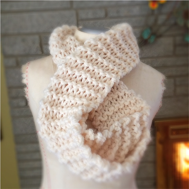 Sven Garter Stitch Cowl